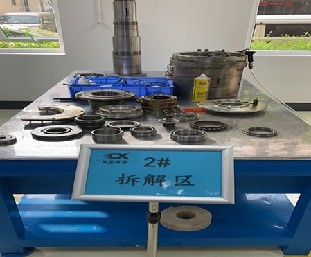 拆解、清洗车间